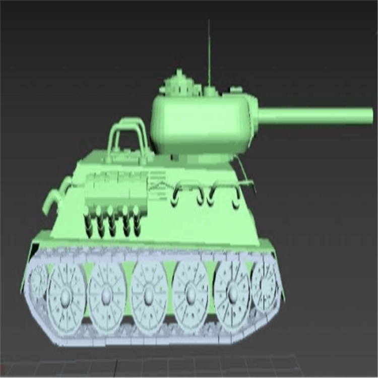 四会充气军用坦克模型